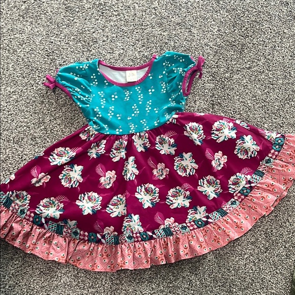 Floral Dress and Leggings Set - Picture 3 of 7